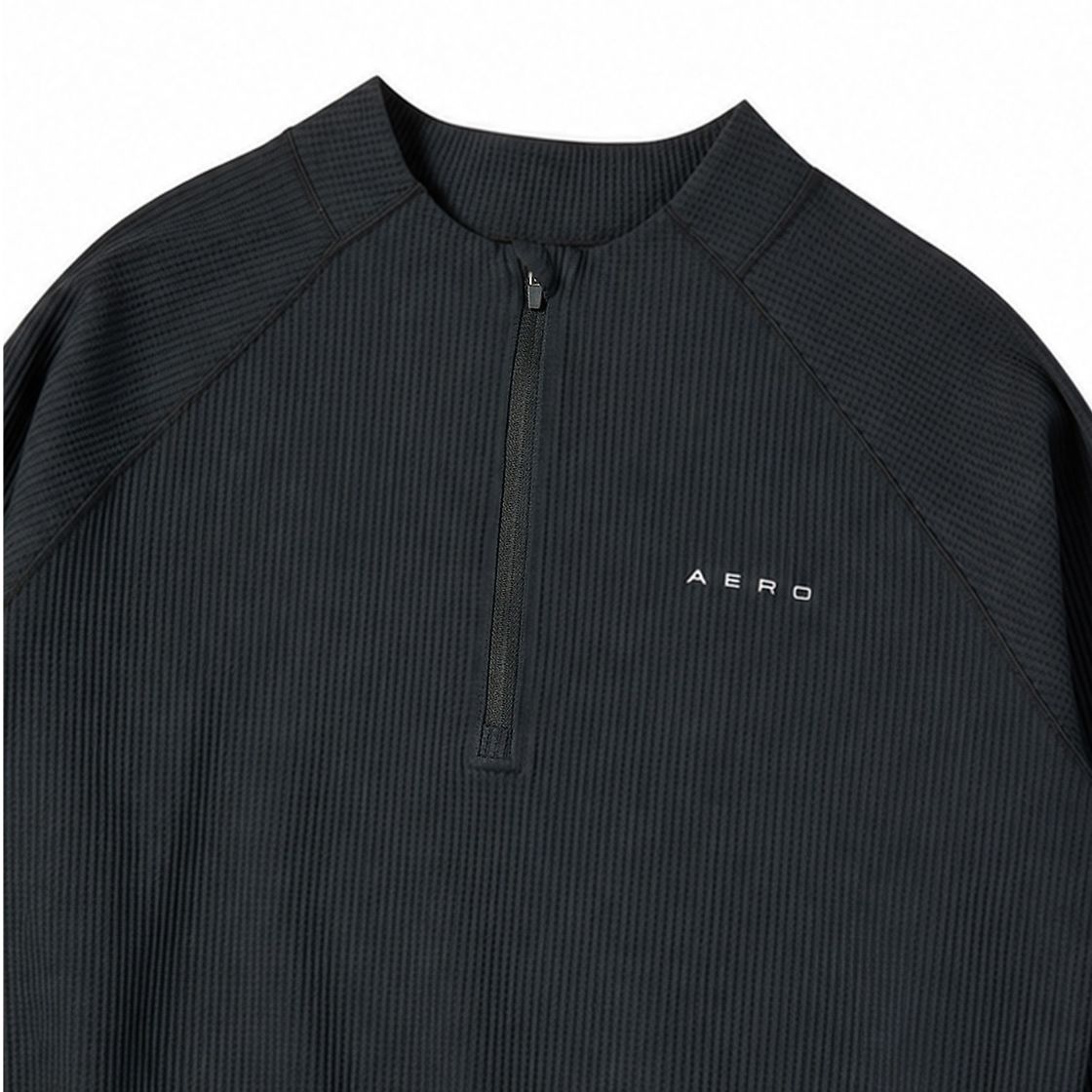 사피엔스 에어로 와플 하프 집업 재킷(Sapiens Aero Waffle Half Zip-Up Jacket) - 3