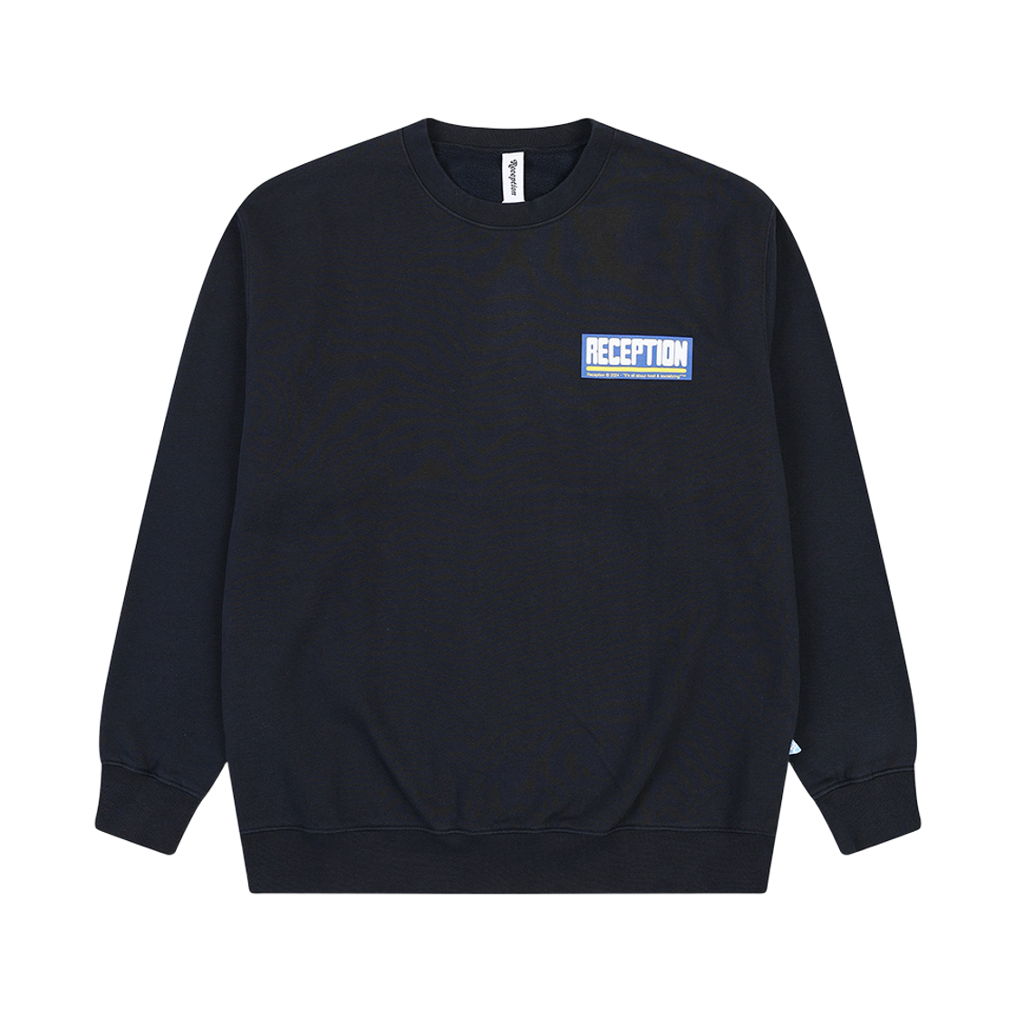 피어 리셉션 클럽 스웨트 툭 코튼 브러시 플리스 다크 네이비(PEER Reciption Club Sweat Took Cotton Brush Fleece Dark Navy)