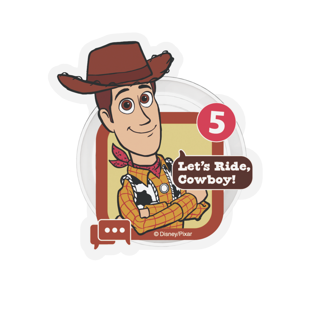 에스엘비에스 토이스토리5 우디 아이콘 마그넷 스마트톡(SLBS Toystory5 Woody Icon Magnet Smart Talk) - 1