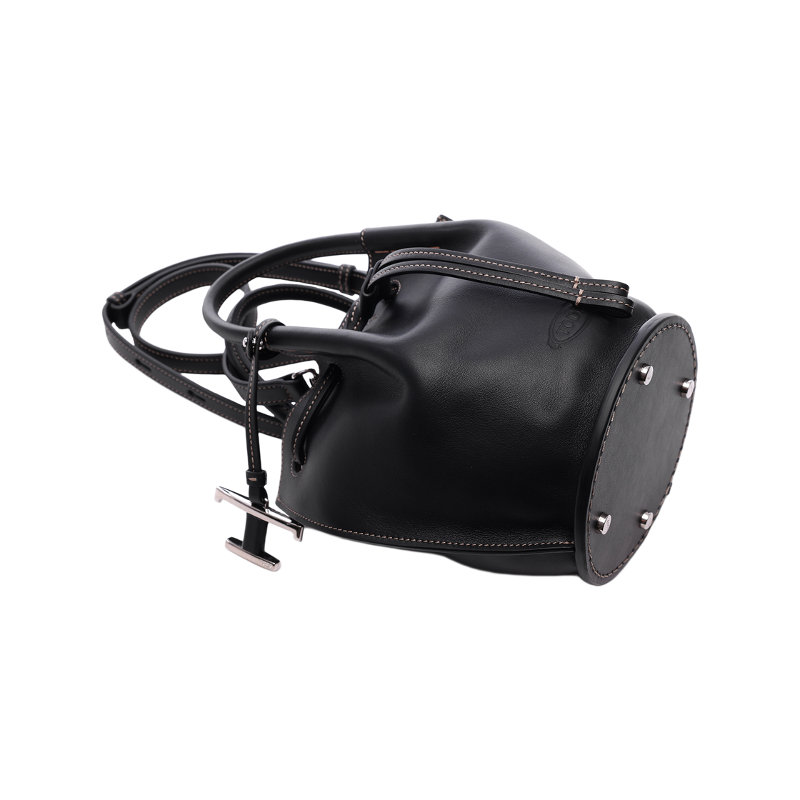 [15% 쿠폰] 토즈 레더 버킷백 미니 블랙([15% 쿠폰] Tod's Leather Bucket Bag Mini Black) - 5