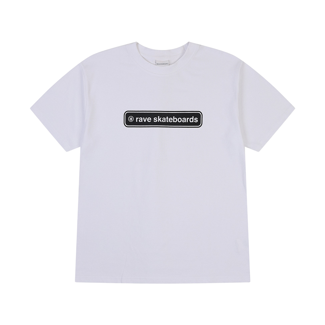 RS4CTT0002WH PEER Rave Skateboards Core Logo Tee White