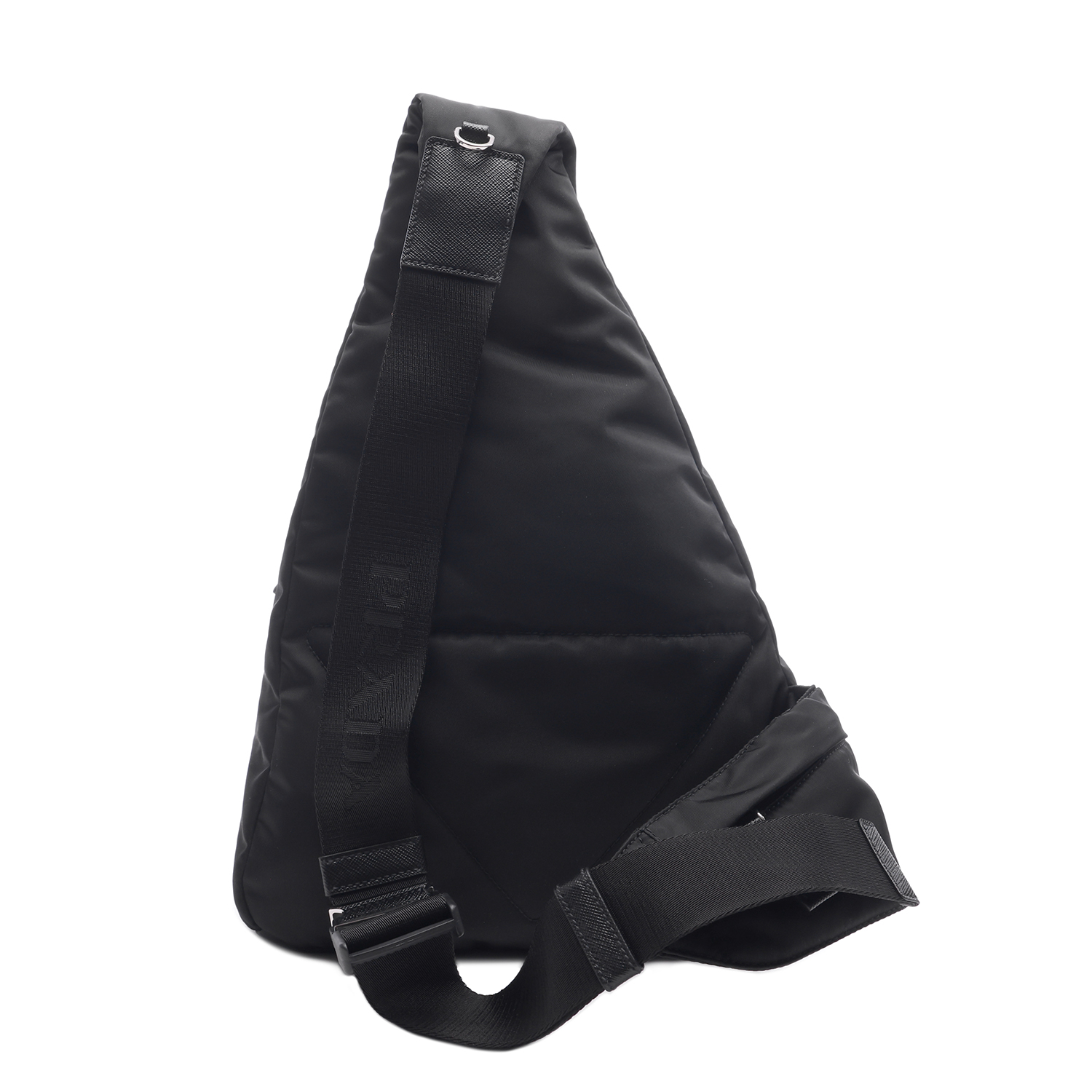 [15% 쿠폰] 프라다 리나일론 앤 레더 백팩 블랙([15% 쿠폰] Prada Re-Nylon and Leather Backpack Black) - 4