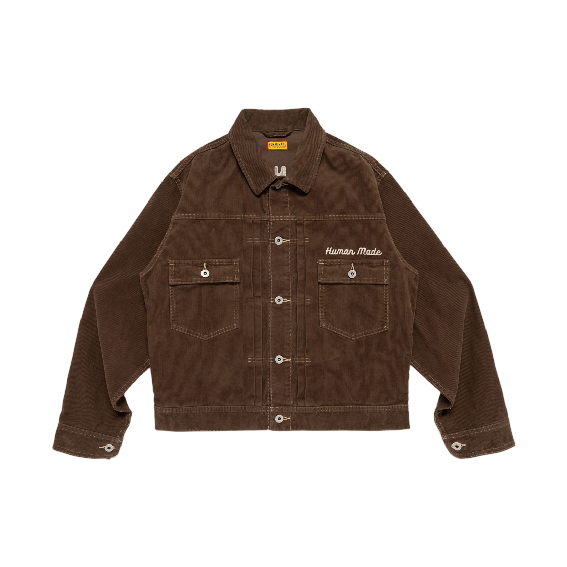 HM32JK016 Human Made Corduroy Work Jacket Brown