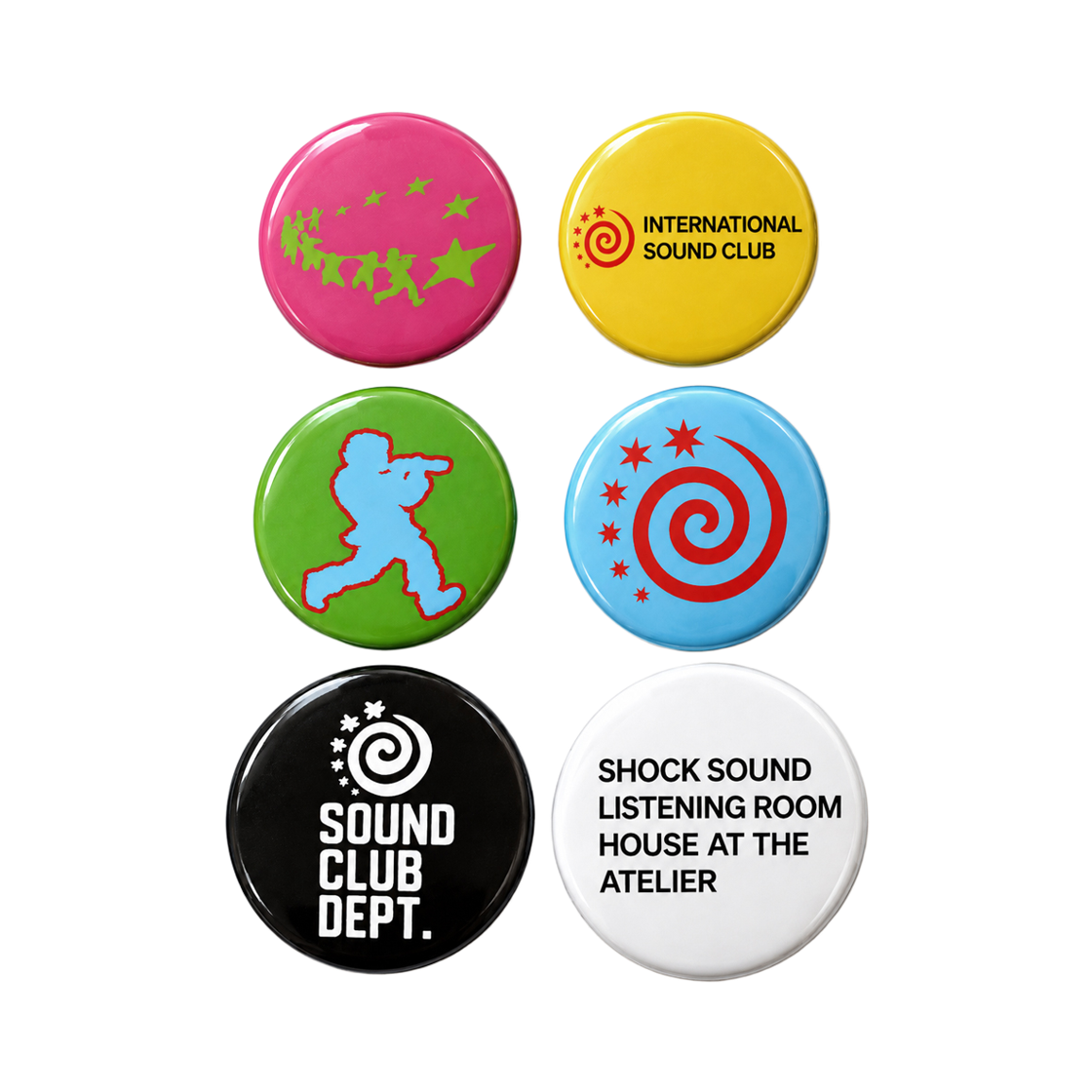 피드파이퍼 사운대 뱃지 세트(PIEDPIPER Sound Badge Set)