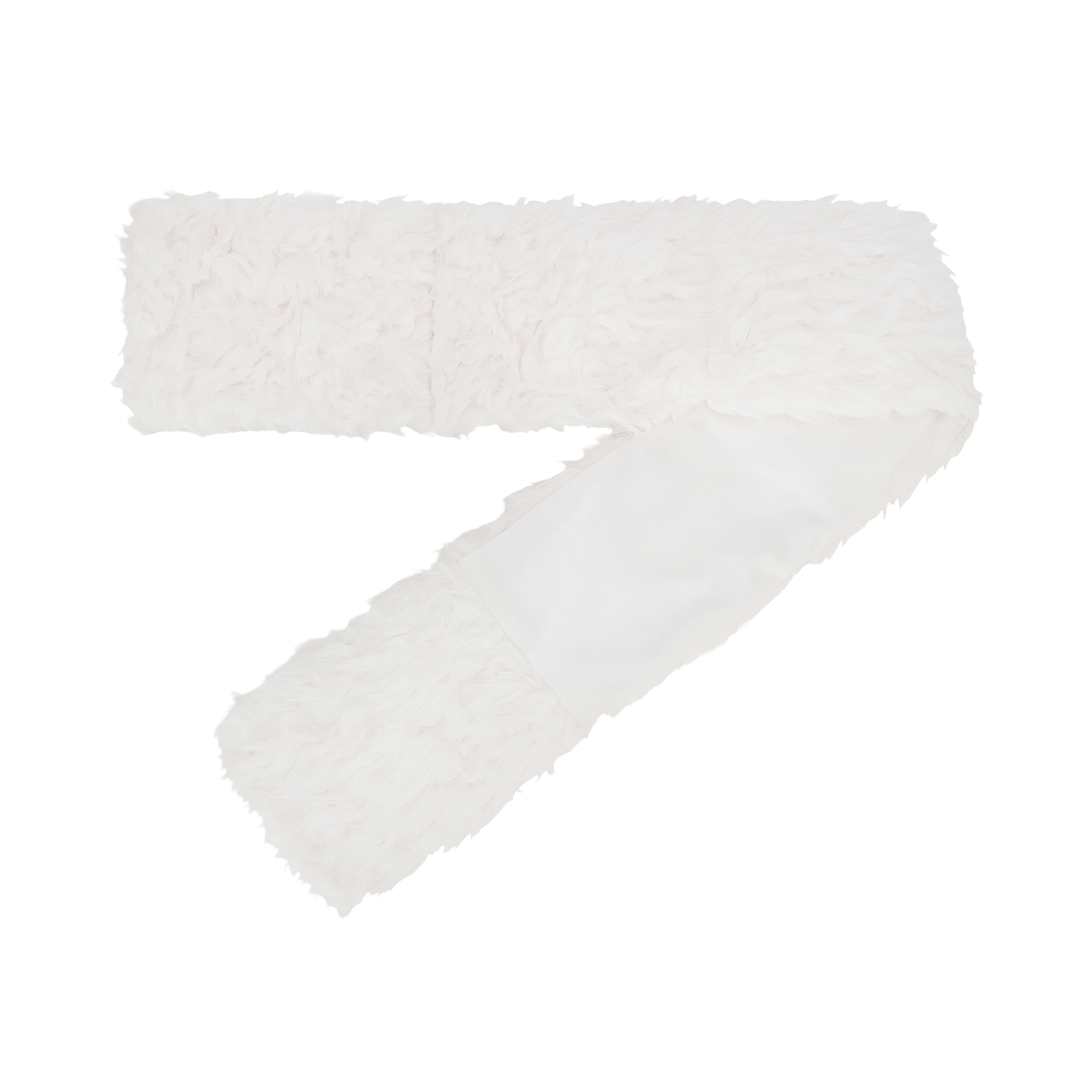 노스페이스 화이트 라벨 컴팩트 T-볼 머플러 퍼 아이보리 - 26FW(The North Face White Label Compact T-Ball Muffler Fur Ivory - 26FW) - 2