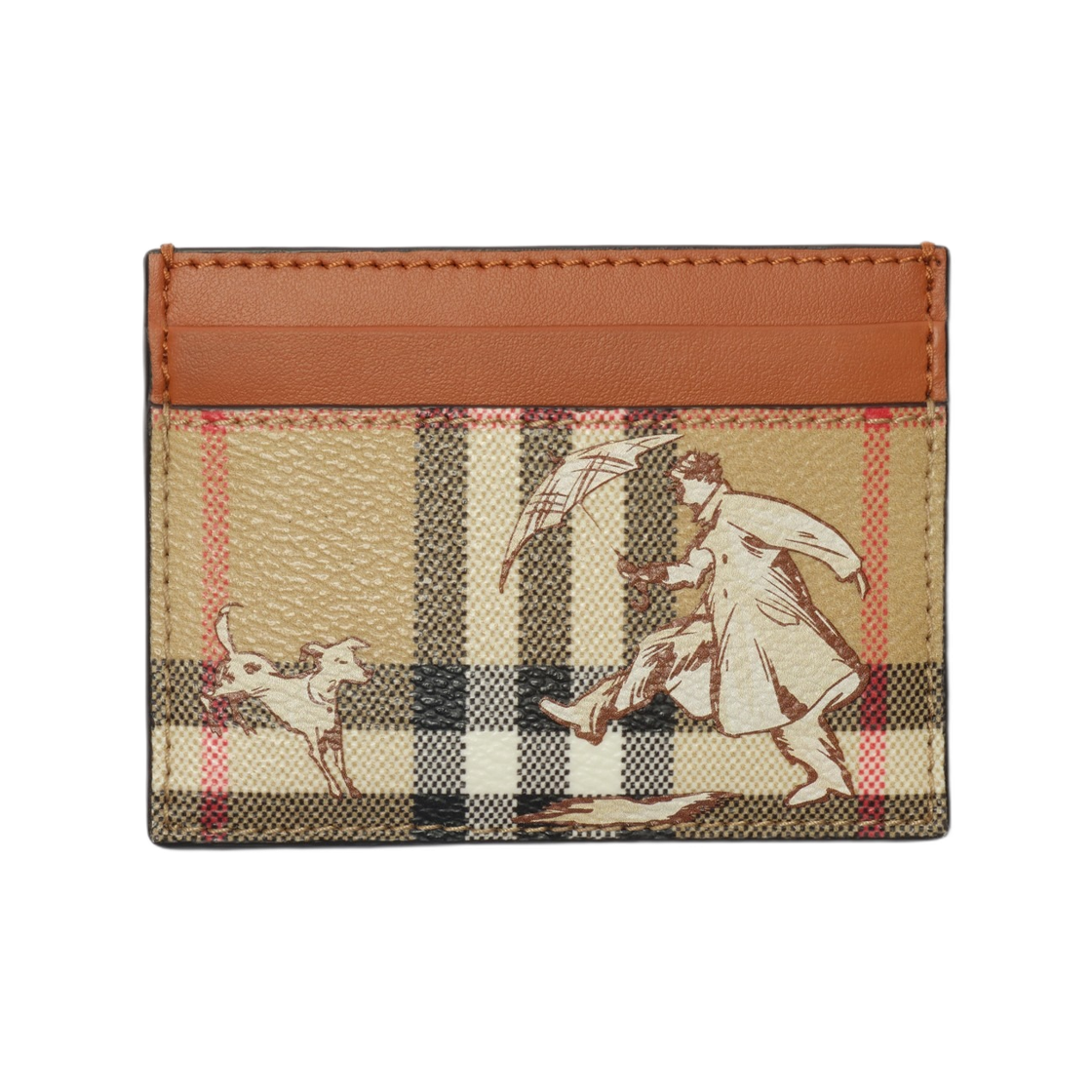 버버리 체크 메이트 카드 케이스 아카이브 베이지(Burberry Check Mates Card Case Archive Beige) - 2