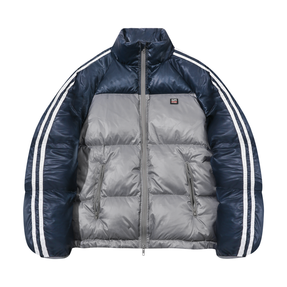 스포츠챔버 트랙 덕다운 자켓 네이비(SPORT CHAMBER Track Duck Down Jacket Navy)