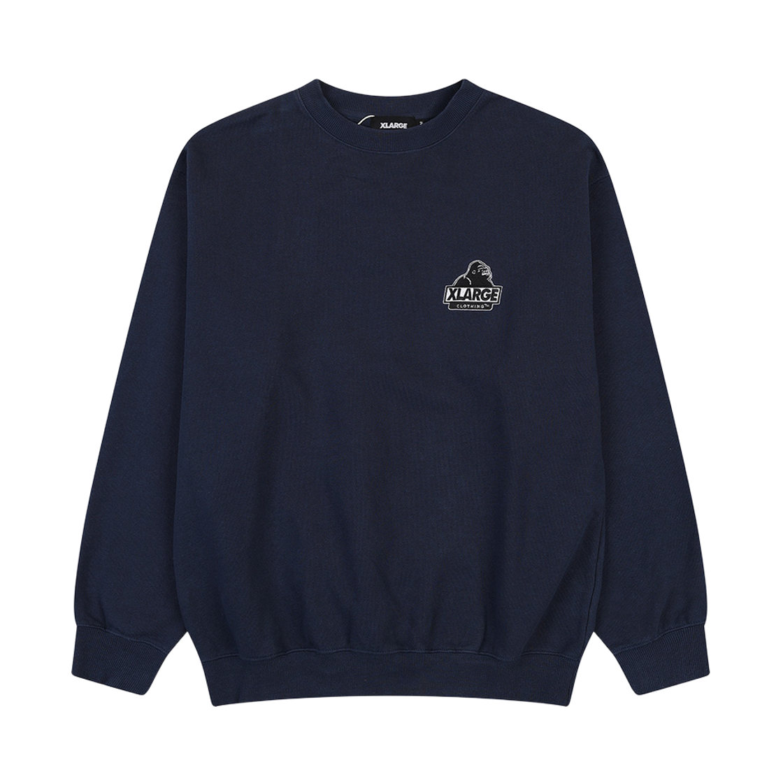 XL4CMT0001NV PEER Xlarge Slanted OG Crewneck Sweatshirt Navy