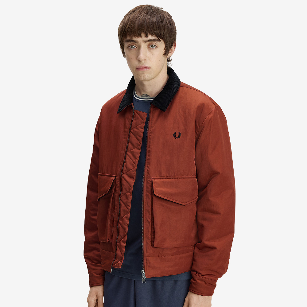 프레드페리 투웨이 나일론 카반 재킷 브랜디(Fred Perry Nylon Caban Jacket Brandy) - 5