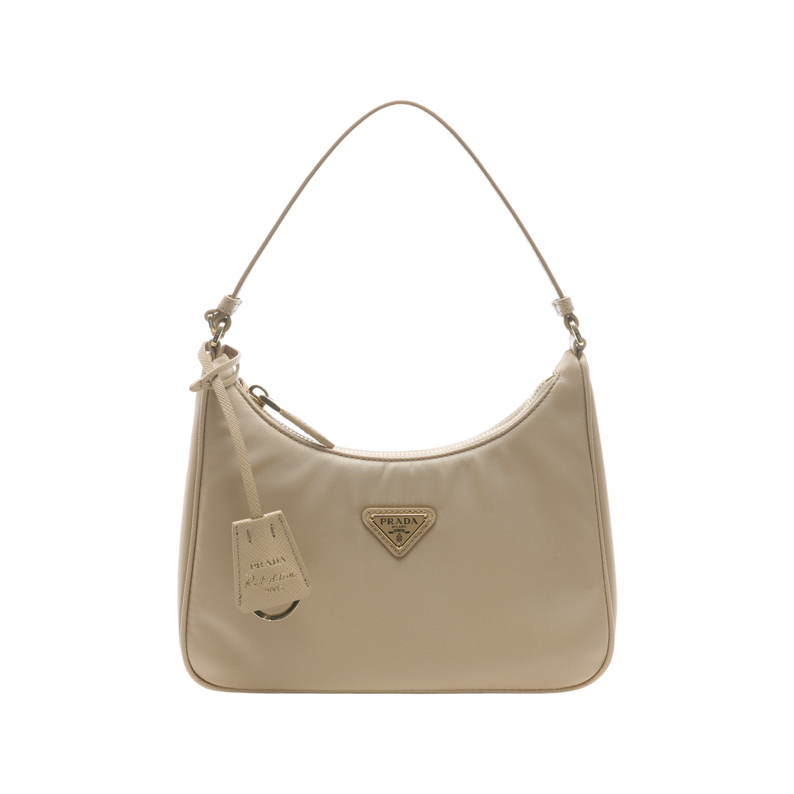 1N204M R064 F0Y8C 25S [15% 쿠폰] Prada Re-Edition 2005 Re-Nylon and Saffiano Mini Bag Camel