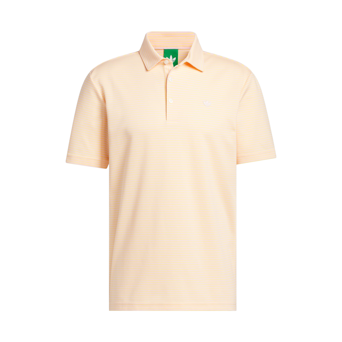 KE9040 Adidas Originals Stripe Pique Polo Ice Tangerine Clear Pink - KR Sizing