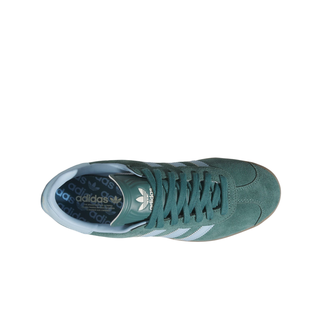 (W) 아디다스 가젤 스파이크리스 프리러브드 틸 클리어 스카이((W) Adidas Gazelle Spikeless Preloved Teal Clear Sky) - 2