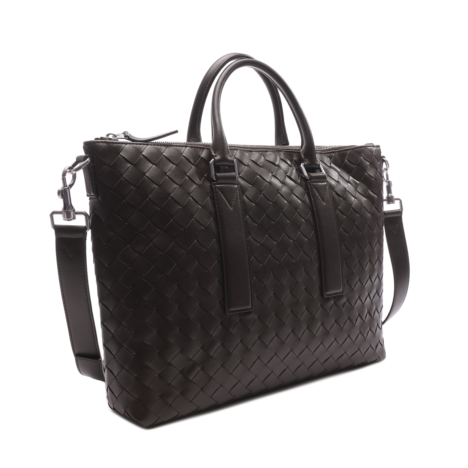 [15% 쿠폰] 보테가 베네타 인트레치아토 소프트 브리프케이스 폰단트([15% 쿠폰] Bottega Veneta Intrecciato Soft Briefcase Fondant) - 3