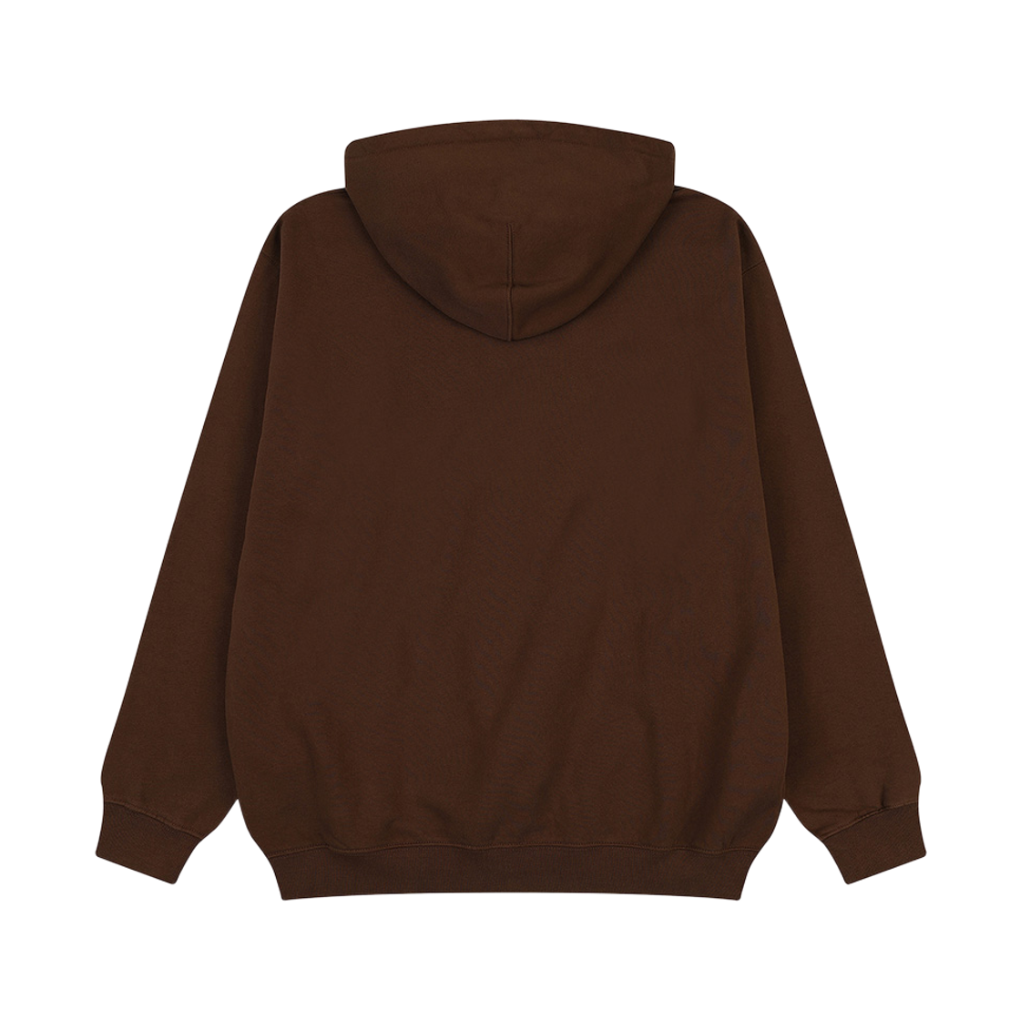 피어 리셉션 후디드 스웨트 아이콘 코튼 브러시 플리스 초코 브라운(PEER Reciption Hooded Sweat Icon Cotton Brush Fleece Choco Brown) - 2