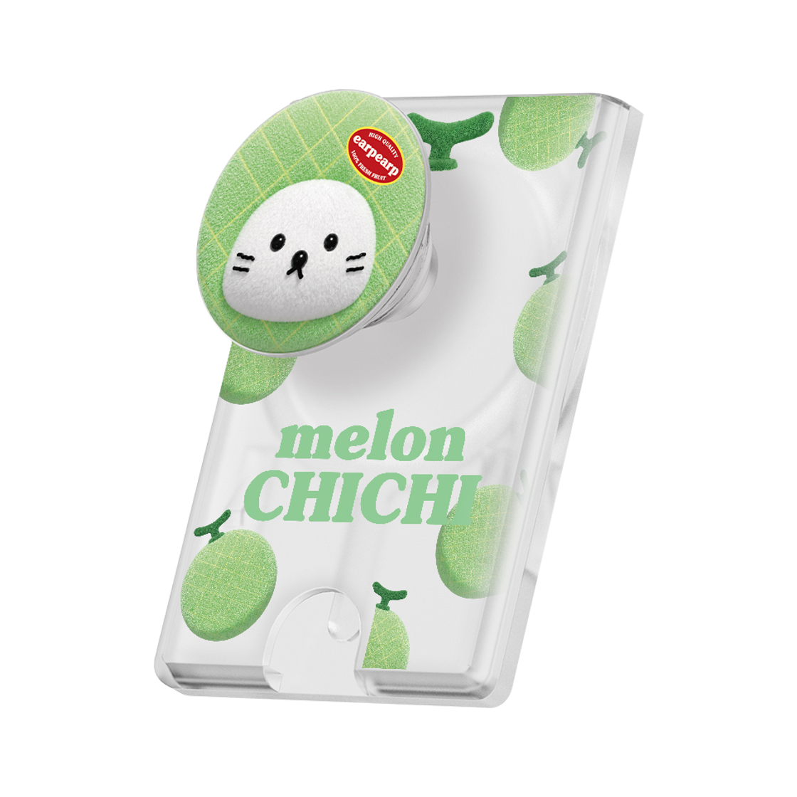 어프어프 멜론 치치 맥세이프 카드홀더톡(EARPEARP Melon Chichi Magsafe Card Holder Tok) - 1