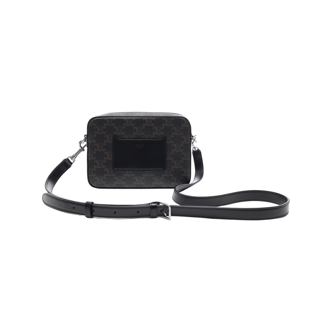 [15% 쿠폰] 셀린느 트리옹프 캔버스 카프스킨 스몰 메신저백 블랙([15% 쿠폰] Celine Small Messenger Bag in Triomphe Canvas Calfskin Black) - 4
