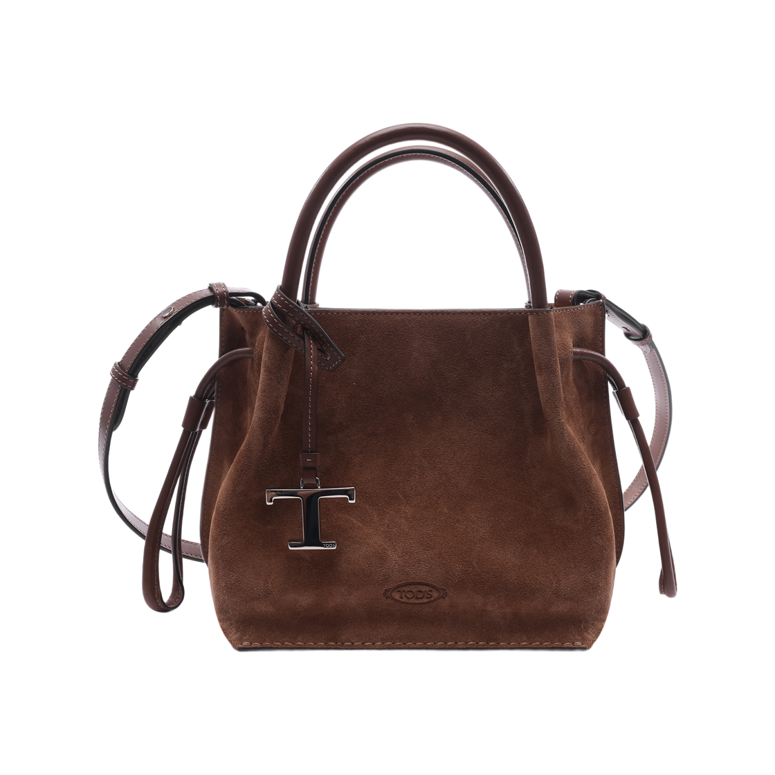 XBWBUZS9200 P3A 4L13 25 [15% 쿠폰] Tod's Shoulder Bag in Suede Brown