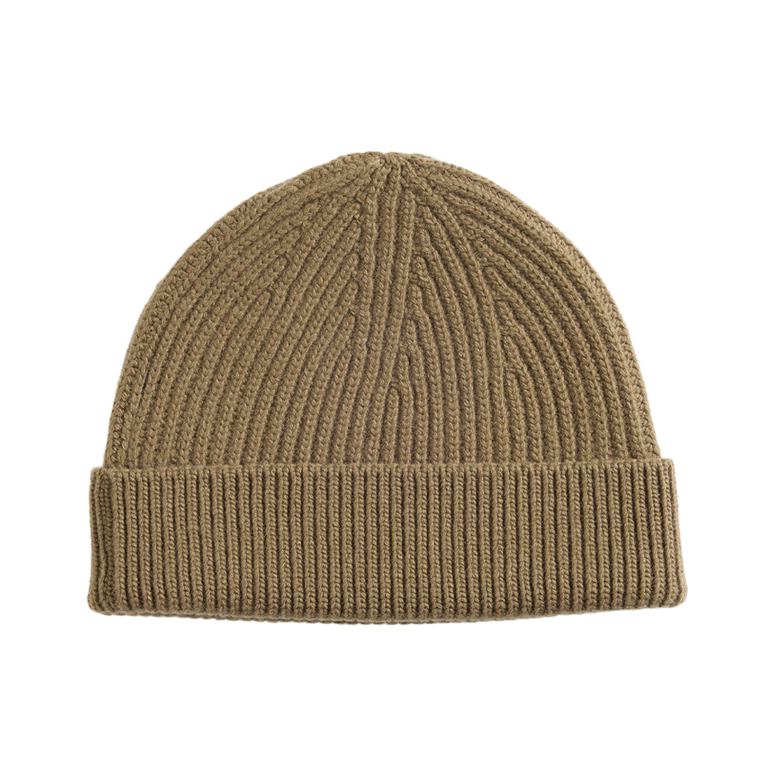 건지울른스 앵커 플로팅 숏 비니 카키(Guernsey Woollens Anchor Floating Short Beanie Khaki) - 2