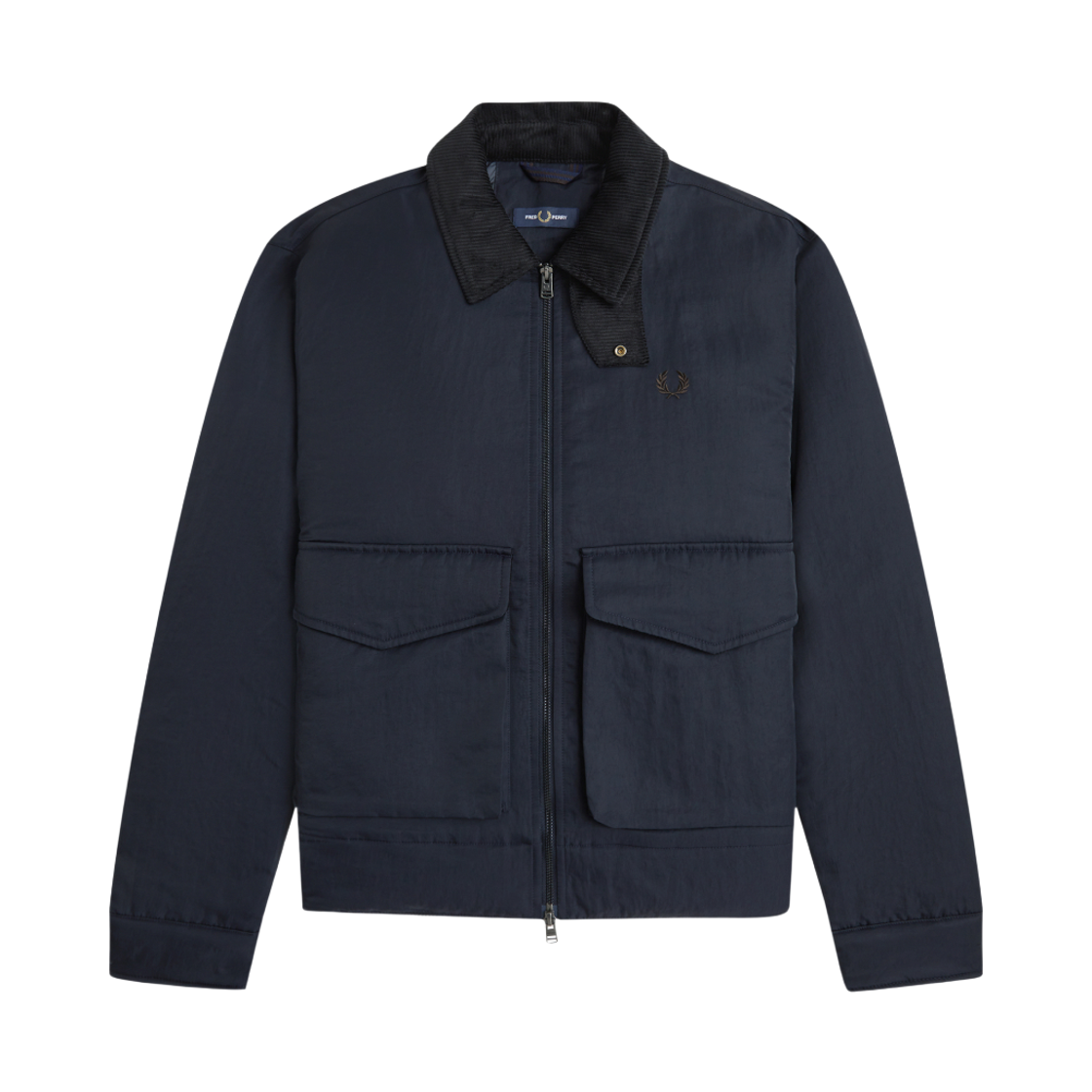 프레드페리 투웨이 나일론 카반 재킷 네이비(Fred Perry Nylon Caban Jacket Navy)