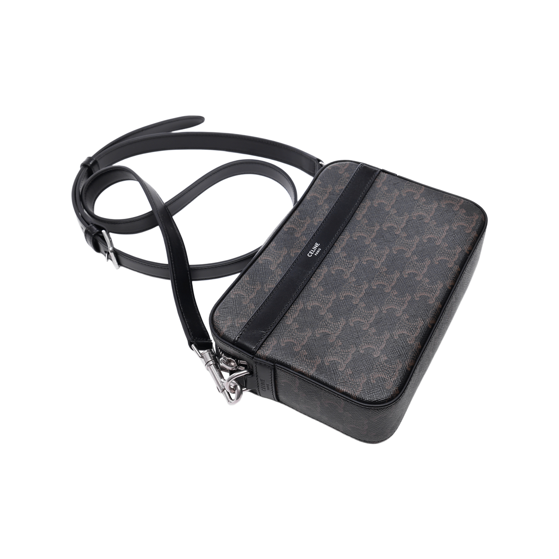 [15% 쿠폰] 셀린느 트리옹프 캔버스 카프스킨 스몰 메신저백 블랙([15% 쿠폰] Celine Small Messenger Bag in Triomphe Canvas Calfskin Black) - 5