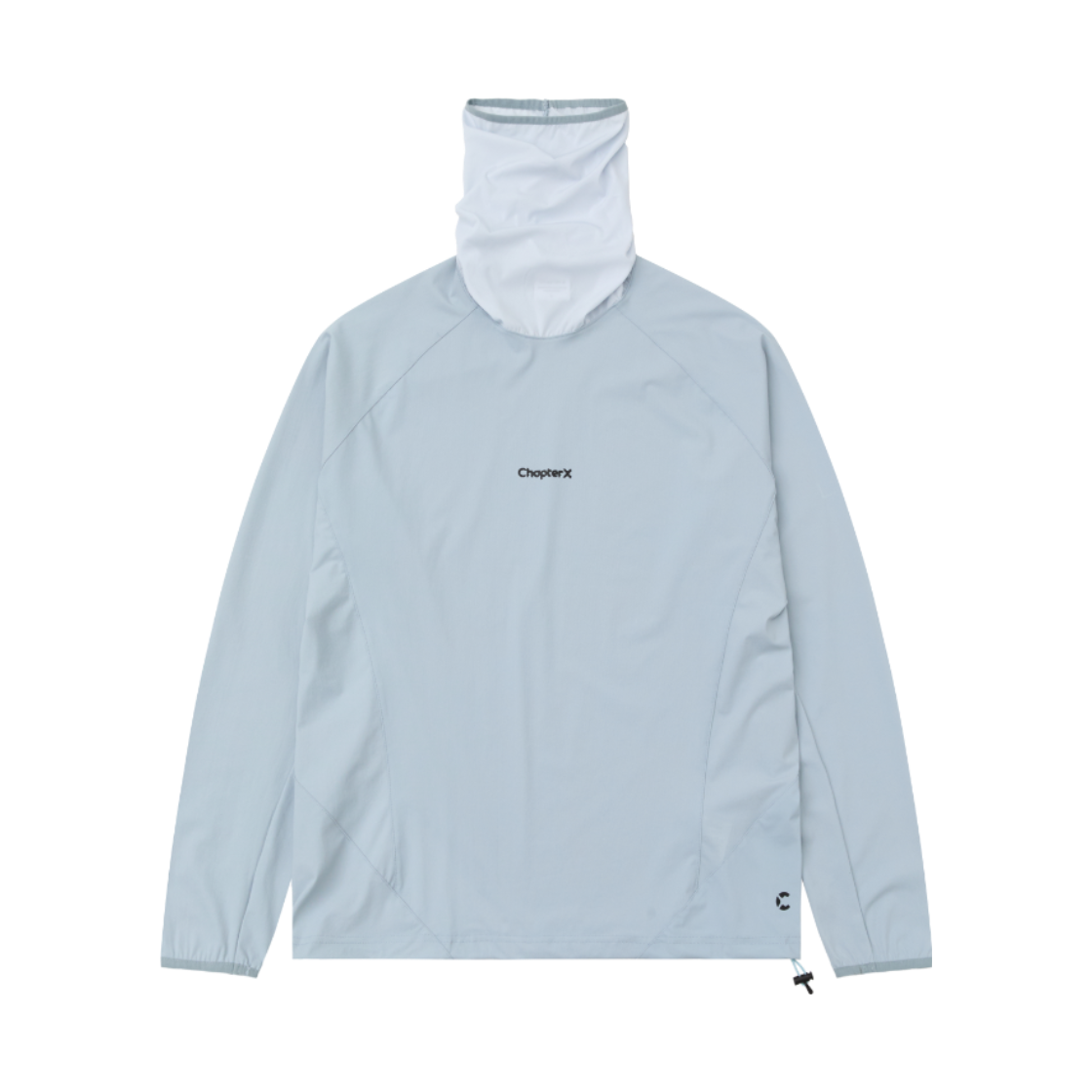 챕터엑스 퀵 드라이 커버드 레이어 스카이 블루(Chapter.X Quick-Dry Covered Layer Top Sky Blue)