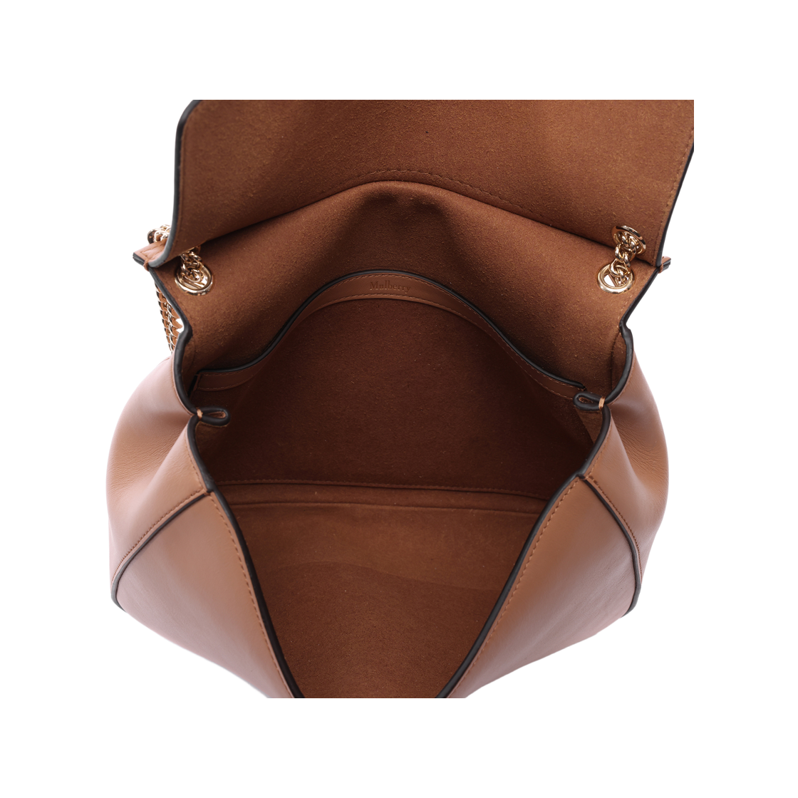 [15% 쿠폰] 멀버리 하이 글로스 레더 라나 체인 숄더백 세이블([15% 쿠폰] Mulberry High Gloss Leather Lana Chain Shoulder Bag Sable) - 6