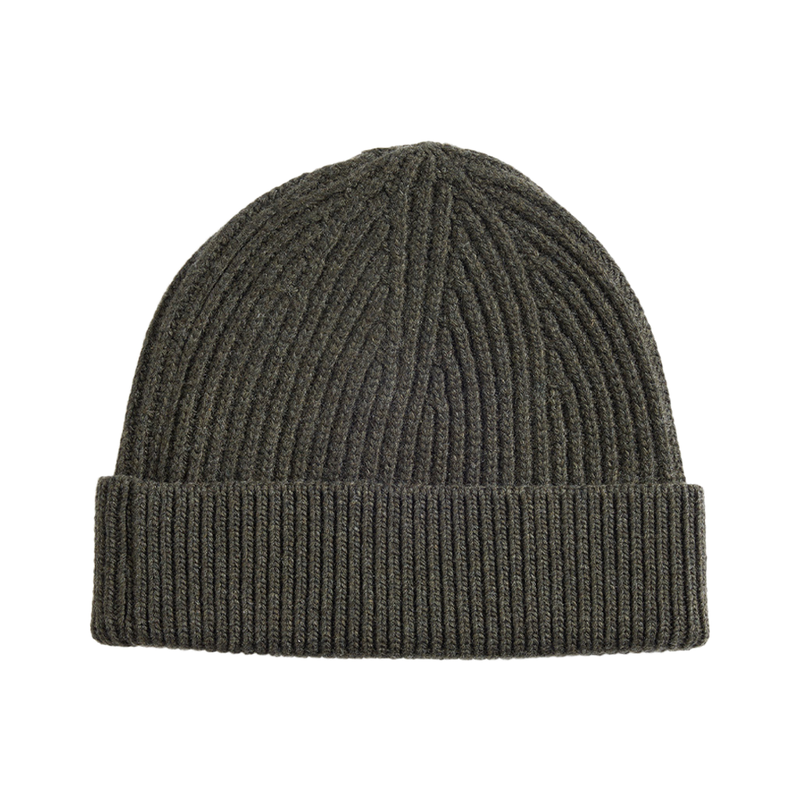 건지울른스 앵커 플로팅 숏 비니 다크 올리브(Guernsey Woollens Anchor Floating Short Beanie Dark Olive) - 2