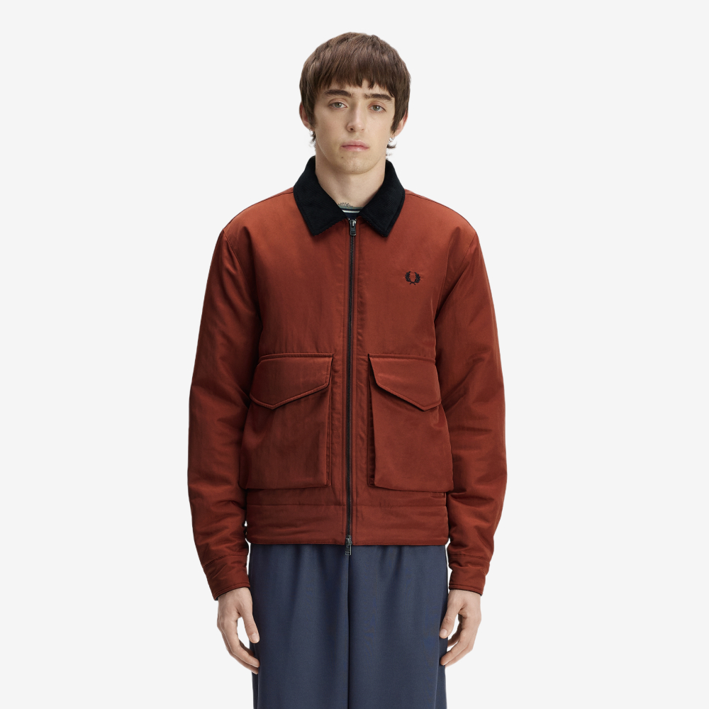 프레드페리 투웨이 나일론 카반 재킷 브랜디(Fred Perry Nylon Caban Jacket Brandy) - 2