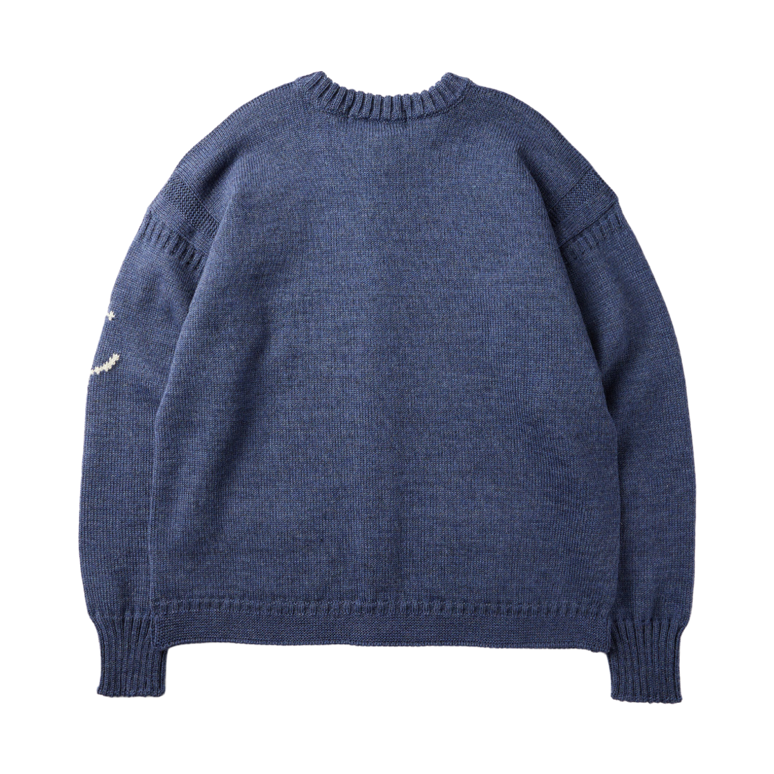 건지울른스 피셔맨 홀가먼트 스웨터 카스피안(Guernsey Woollens Fisherman Wholegarment Sweater Caspian) - 2