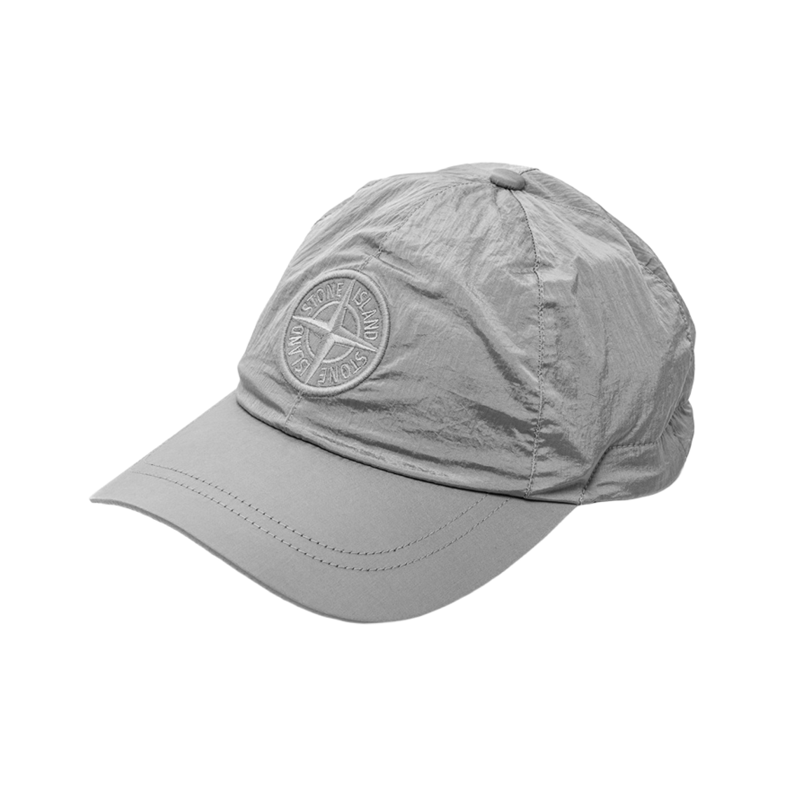 L1S15 9100011 S0076 V0061 [15% 쿠폰] Stone Island Embroidered Logo Nylon Cap Grey