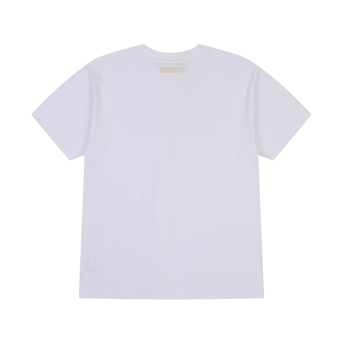 피어 레이브 스케이트보드 코어 로고 티 화이트(PEER Rave Skateboards Core Logo Tee White) - 2