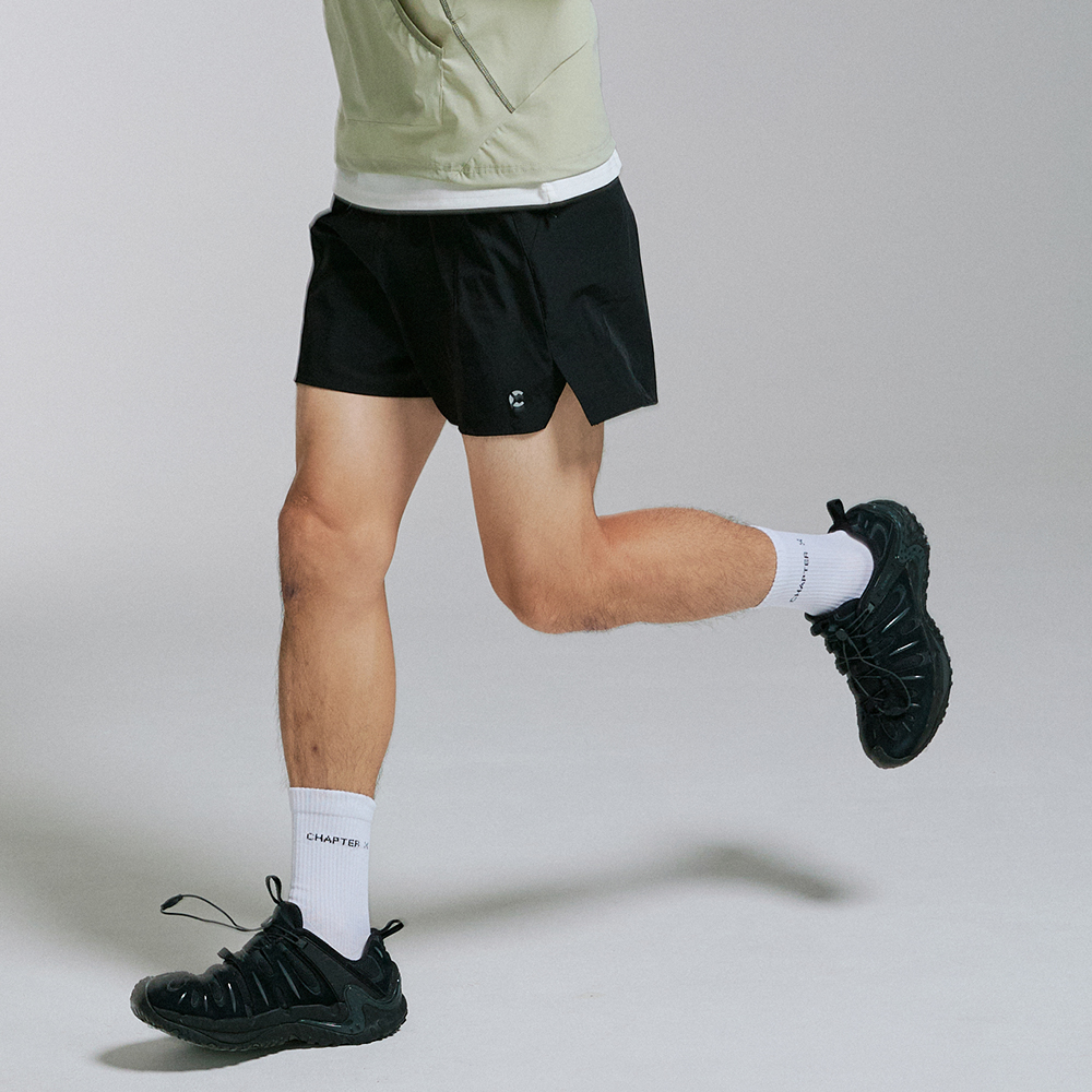 챕터엑스 포시즌 EX 나일론 포켓 쇼츠 블랙(Chapter.X Four Seasons EX Nylon Utility Shorts Black) - 2