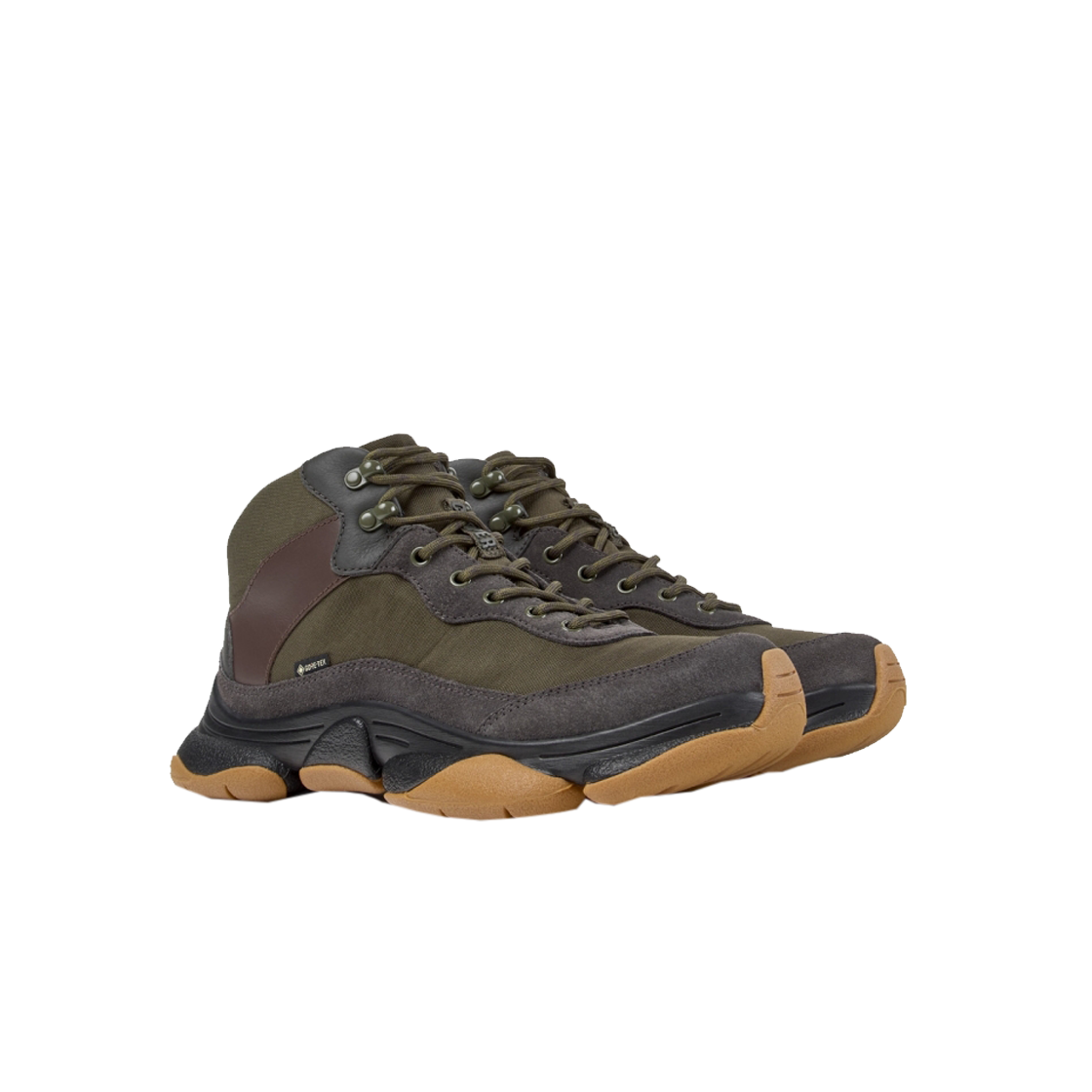 캠퍼 남성 카스트2 앵클부츠 카키(Camper Man Karst 2 Boots Khaki) - 2