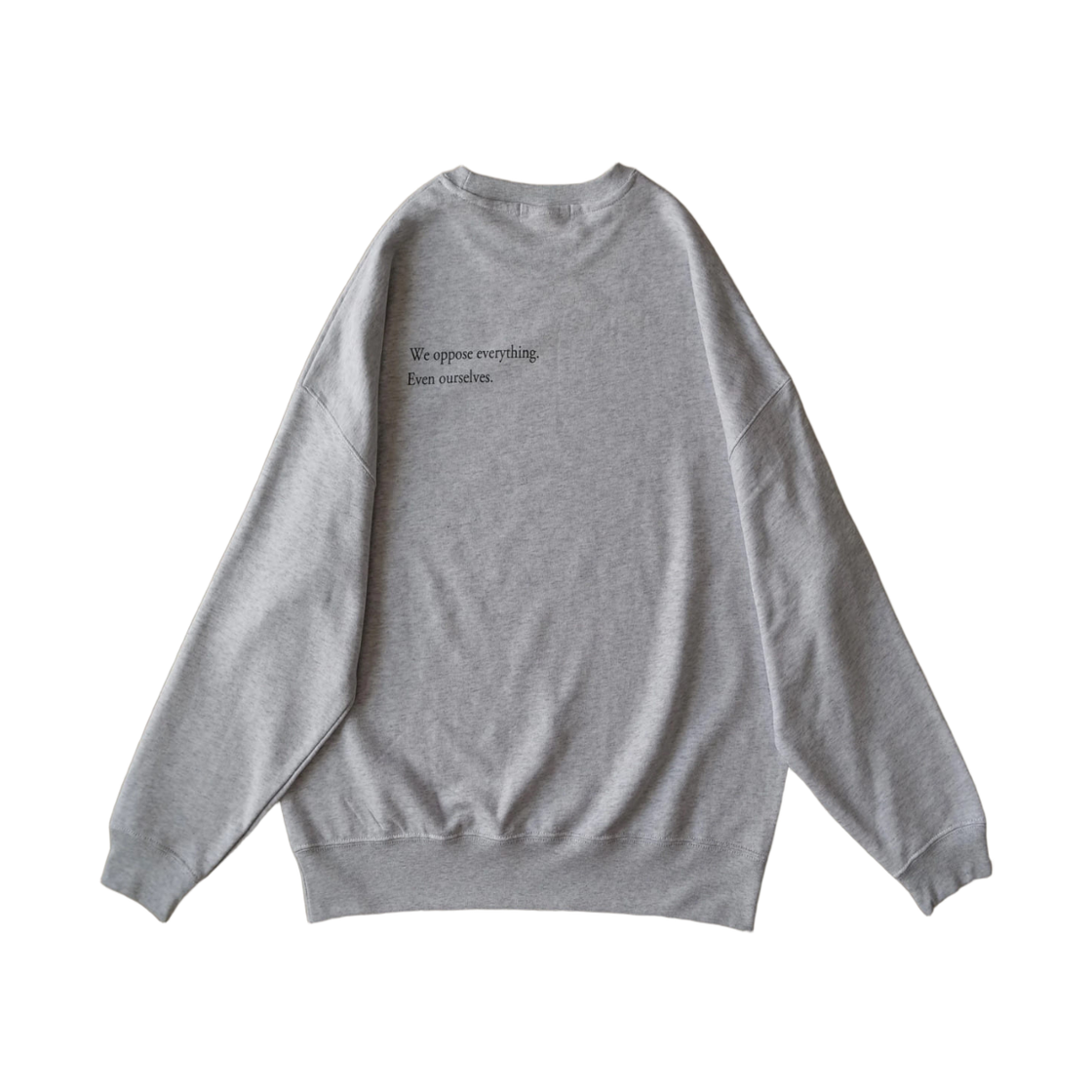 라이무라이토 오퍼사이트 스웨트셔츠 애쉬(Limelight Opposite Sweatshirt Ash) - 2