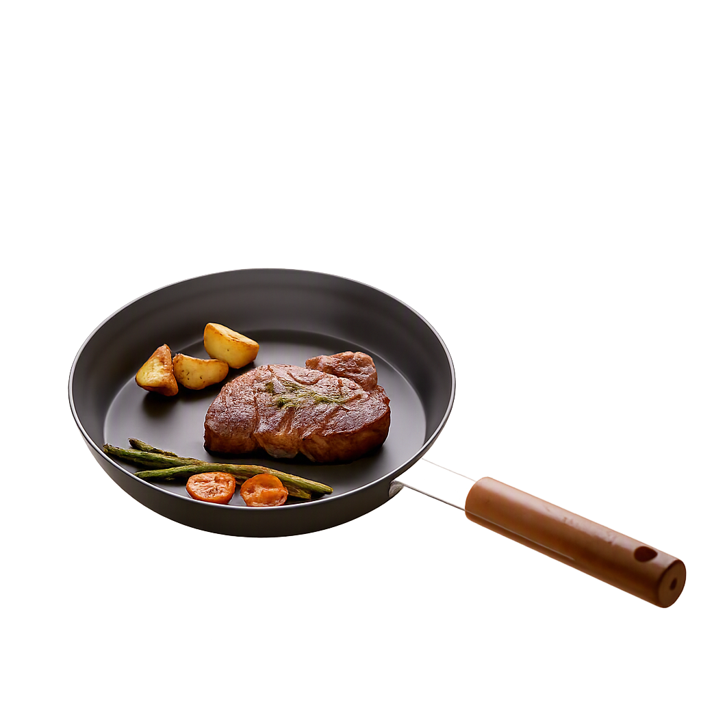 COR183 Corelle Coordinates Cream Chocolate Frying Pan 24cm
