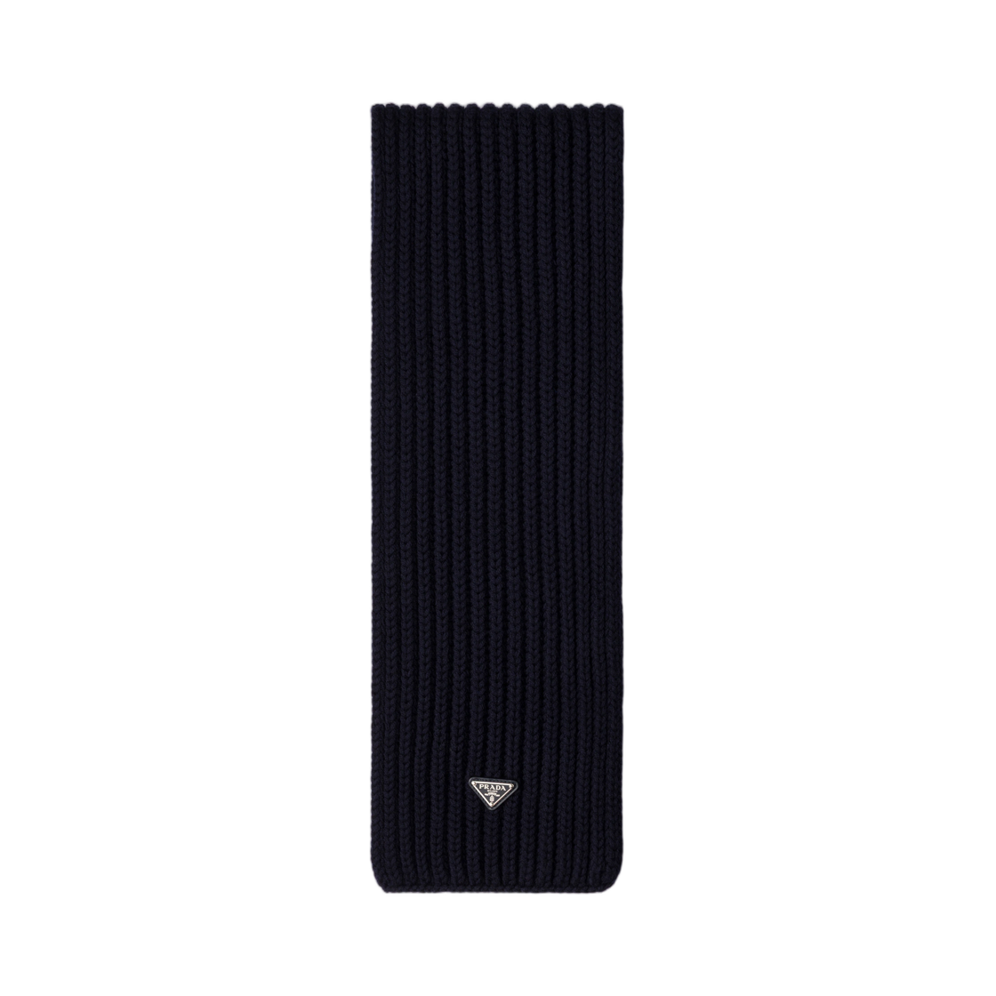 2FS137-2DZL-F0008 Prada Wool Scarf Navy