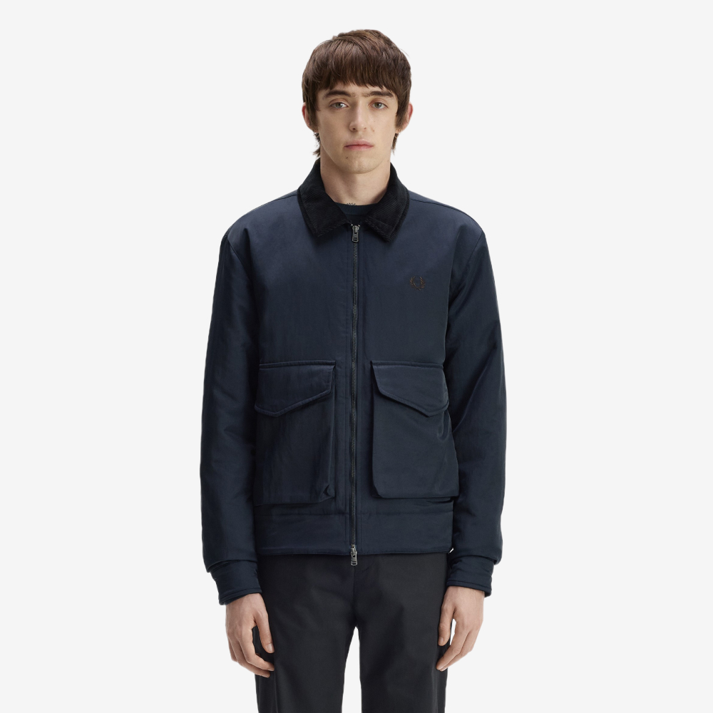 프레드페리 투웨이 나일론 카반 재킷 네이비(Fred Perry Nylon Caban Jacket Navy) - 2