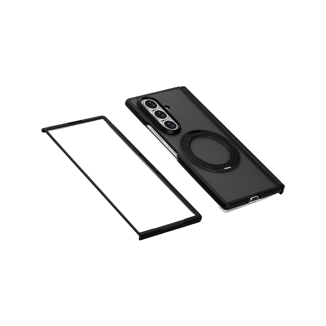 에스엘비에스 360° 링스탠드 마그넷 풀커버 케이스 for Galaxy Z Fold8 Ultra(SLBS 360° Ring Stand Magnet Full-Cover Case for Galaxy Z Fold8 Ultra) - 3