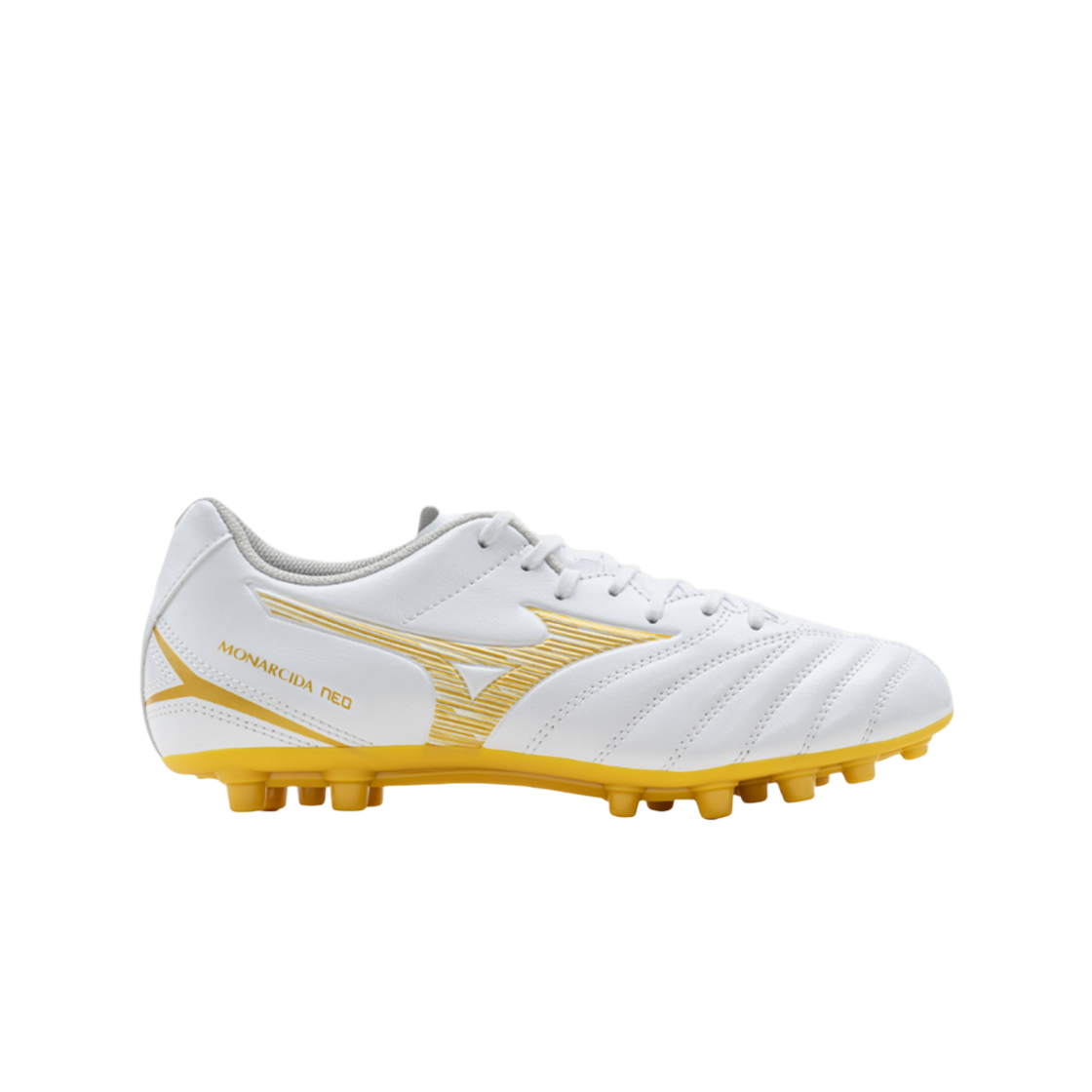 P1GA262650 Mizuno Monarcida Neo III Select AG White Gold - 3E Wide