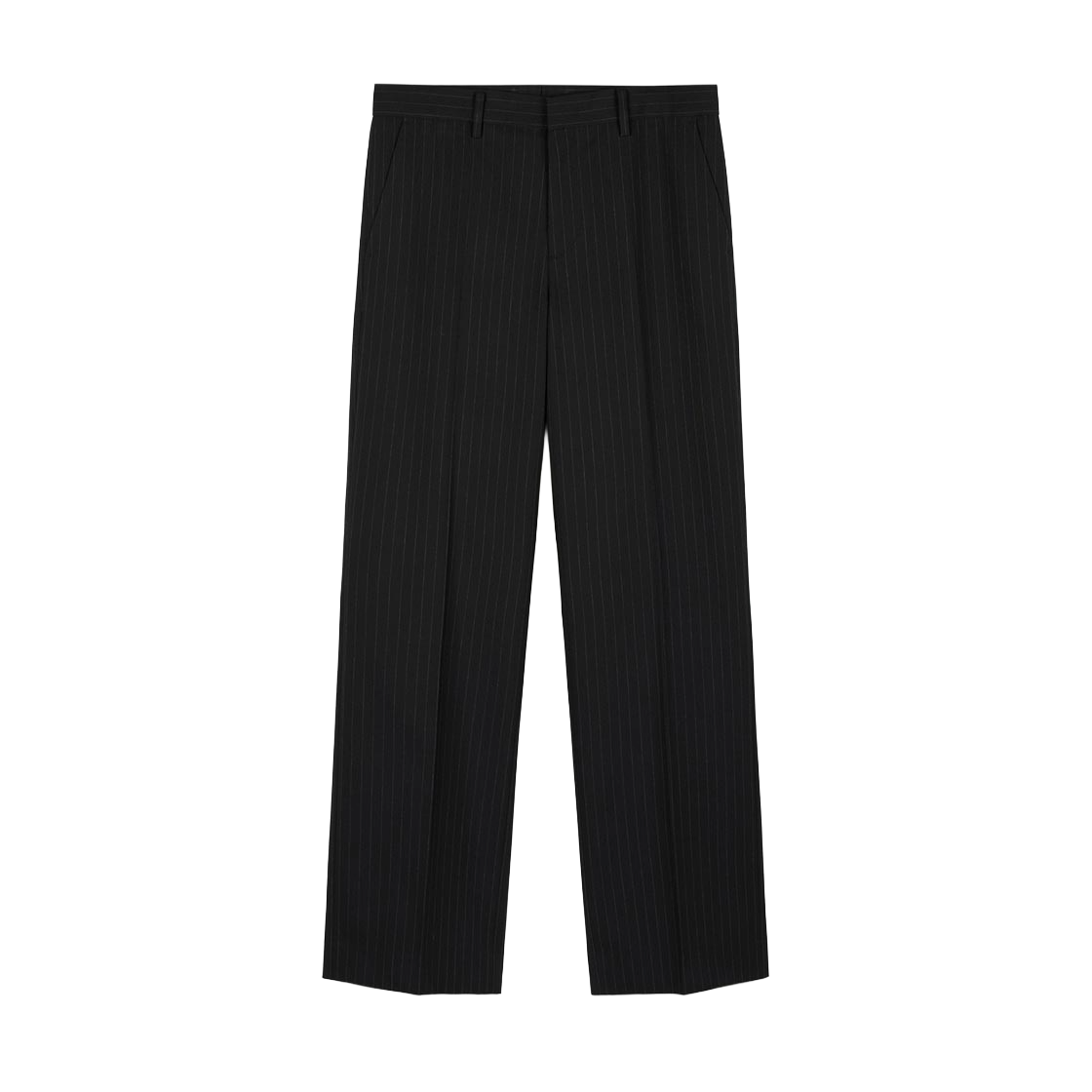 TNPA6F108BK TNGT Wide Fit Pin Stripe Pants Black