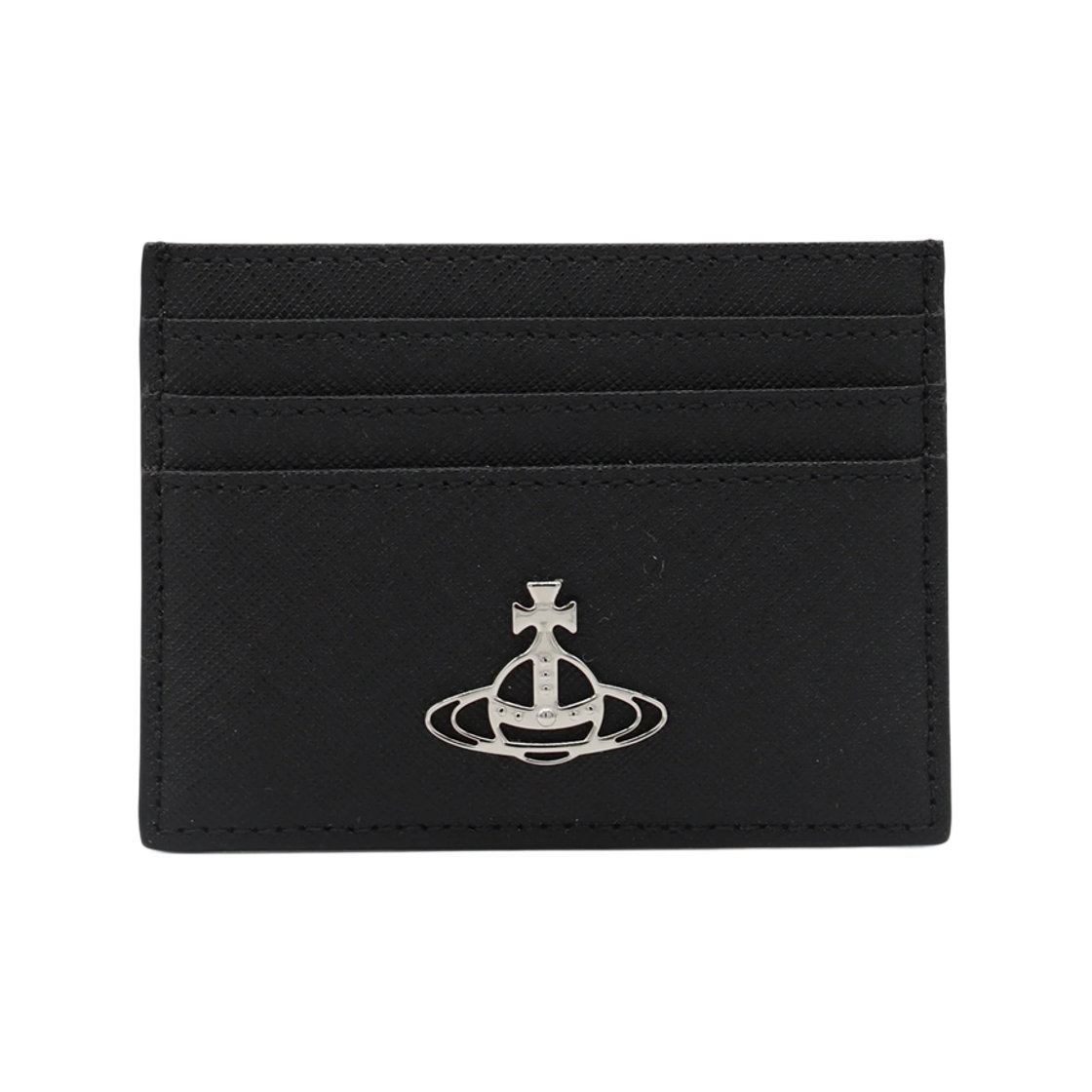 54030006W L001N N401 [15% 쿠폰] Vivienne Westwood Orb Logo Flat Cardholder Black