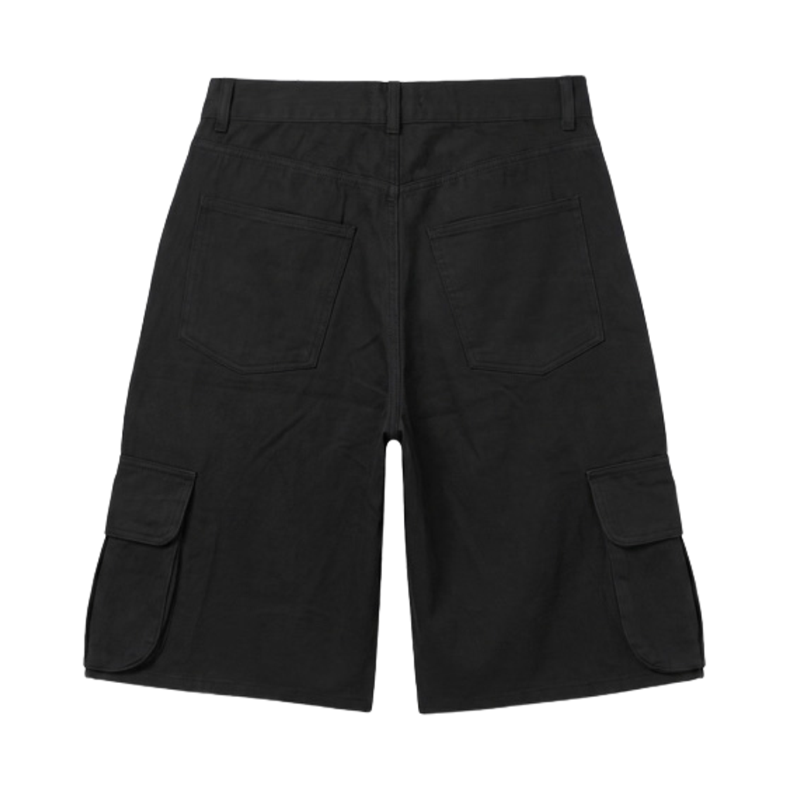 프리터 카고 리벳 쇼츠 블랙(FRITUR Cargo Rivet Shorts Black_F263PT16) - 2