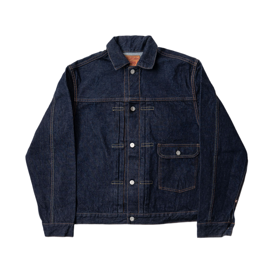 본쿠라 1ST 데님 재킷 원 워시 인디고(Boncoura 1st Denim Jacket One Wash Indigo) - 1