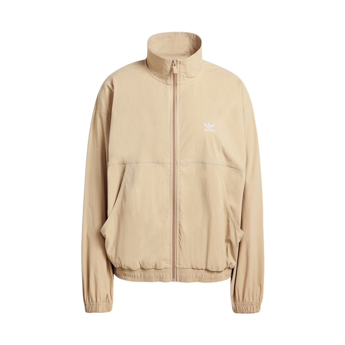 KE3885 (W) Adidas Essentials Woven Windbreaker Stone Khaki - KR Sizing