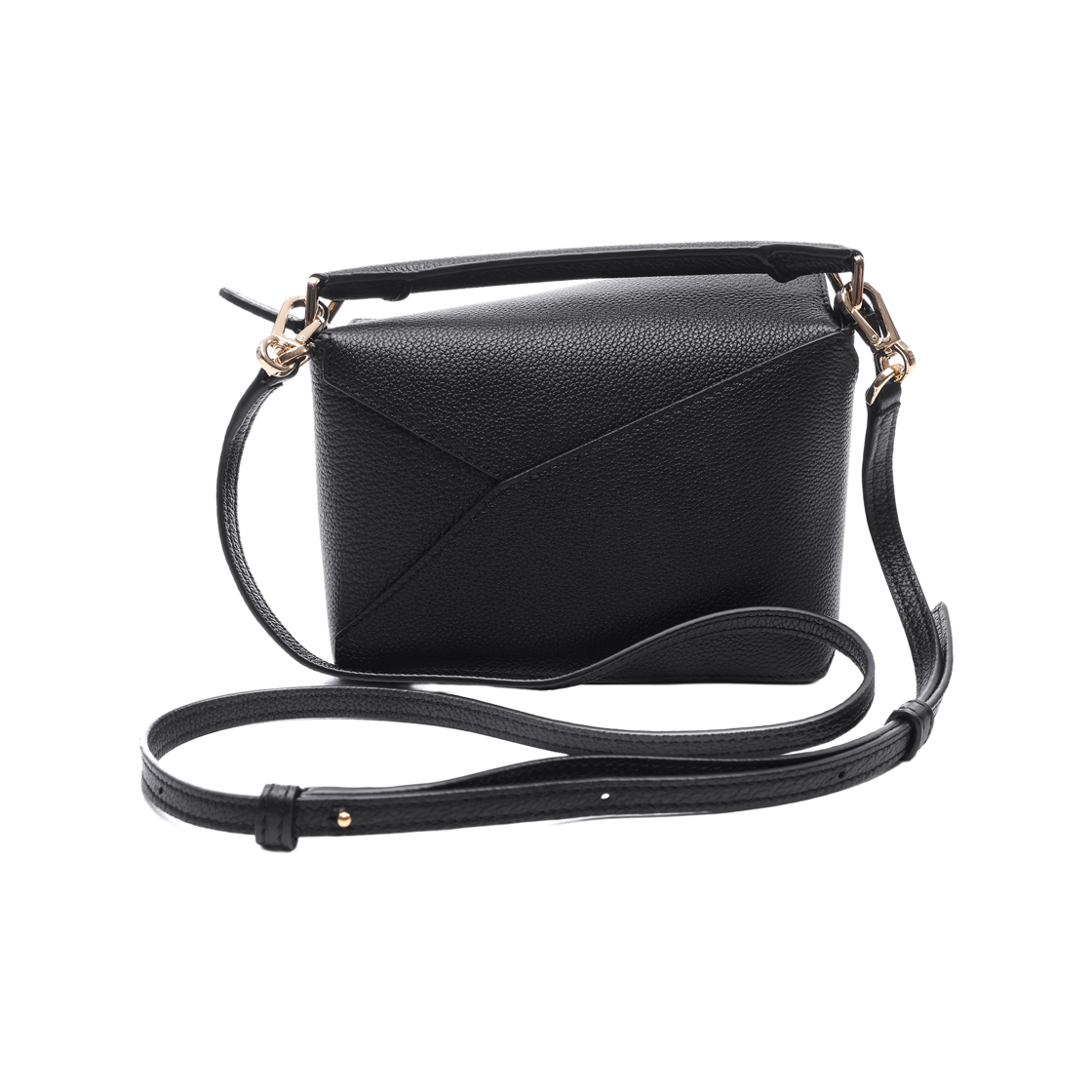 [15% 쿠폰] 로에베 소프트 그레인드 카프스킨 미니 퍼즐 엣지 백 블랙([15% 쿠폰] Loewe Mini Puzzle Edge Bag in Soft Grained Calfskin Black) - 4