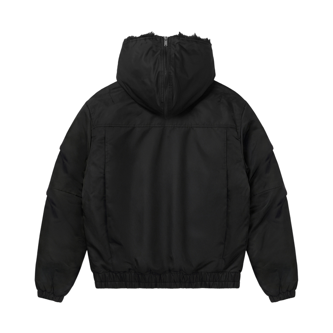 분트 쉐도우 퍼 후드 자켓 블랙(VOONT Shadow Fur Hood Jacket (BLACK)) - 2