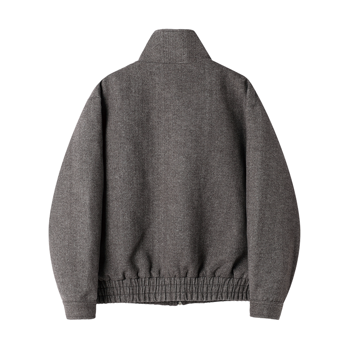 더바이닐하우스 헤링본 하이넥 자켓 퍼플(Thevinylhouse Herringbone High Neck Jacket Purple) - 2