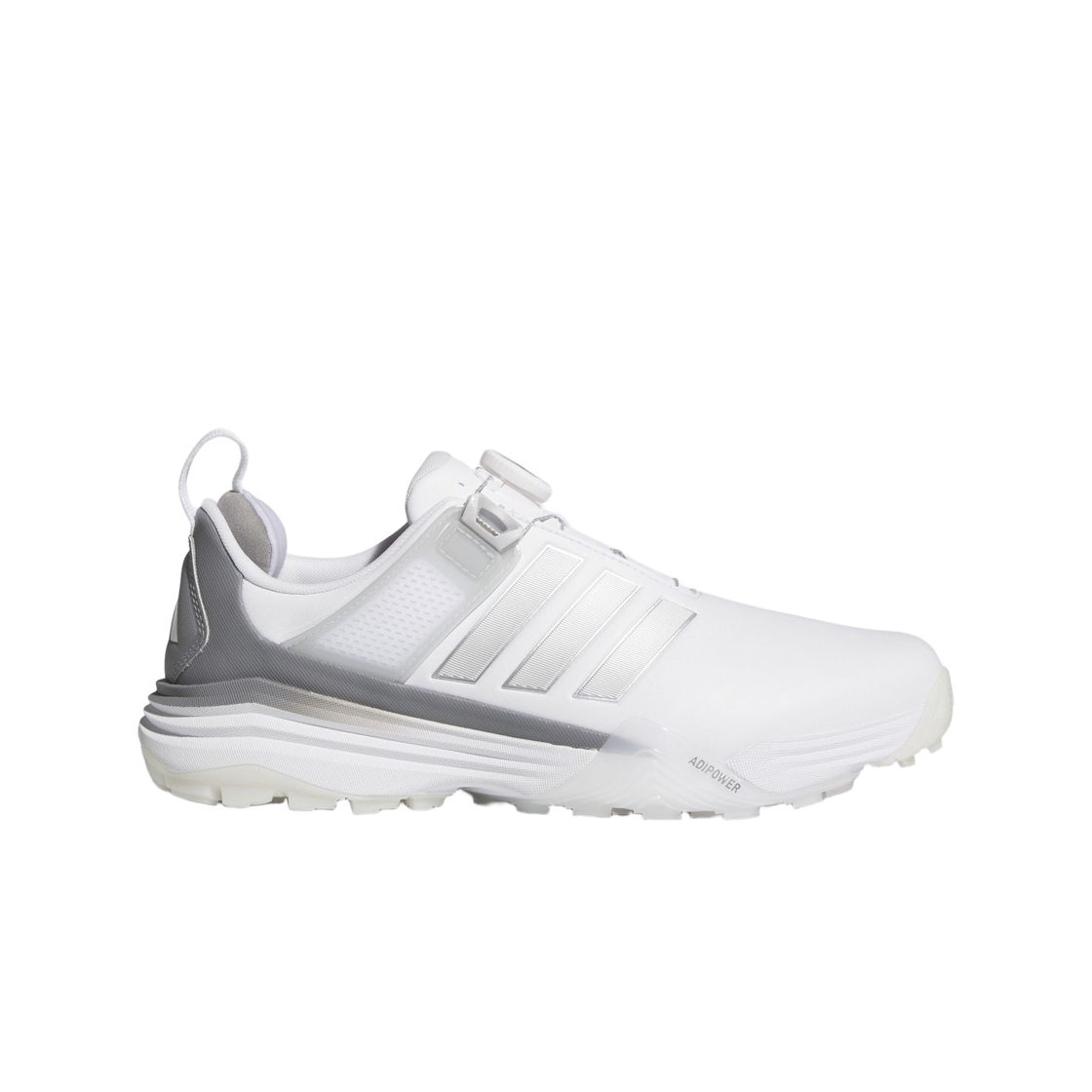 JS4140 Adidas Adipower 26 Boa Spikeless Golf Cloud White Silver Metallic