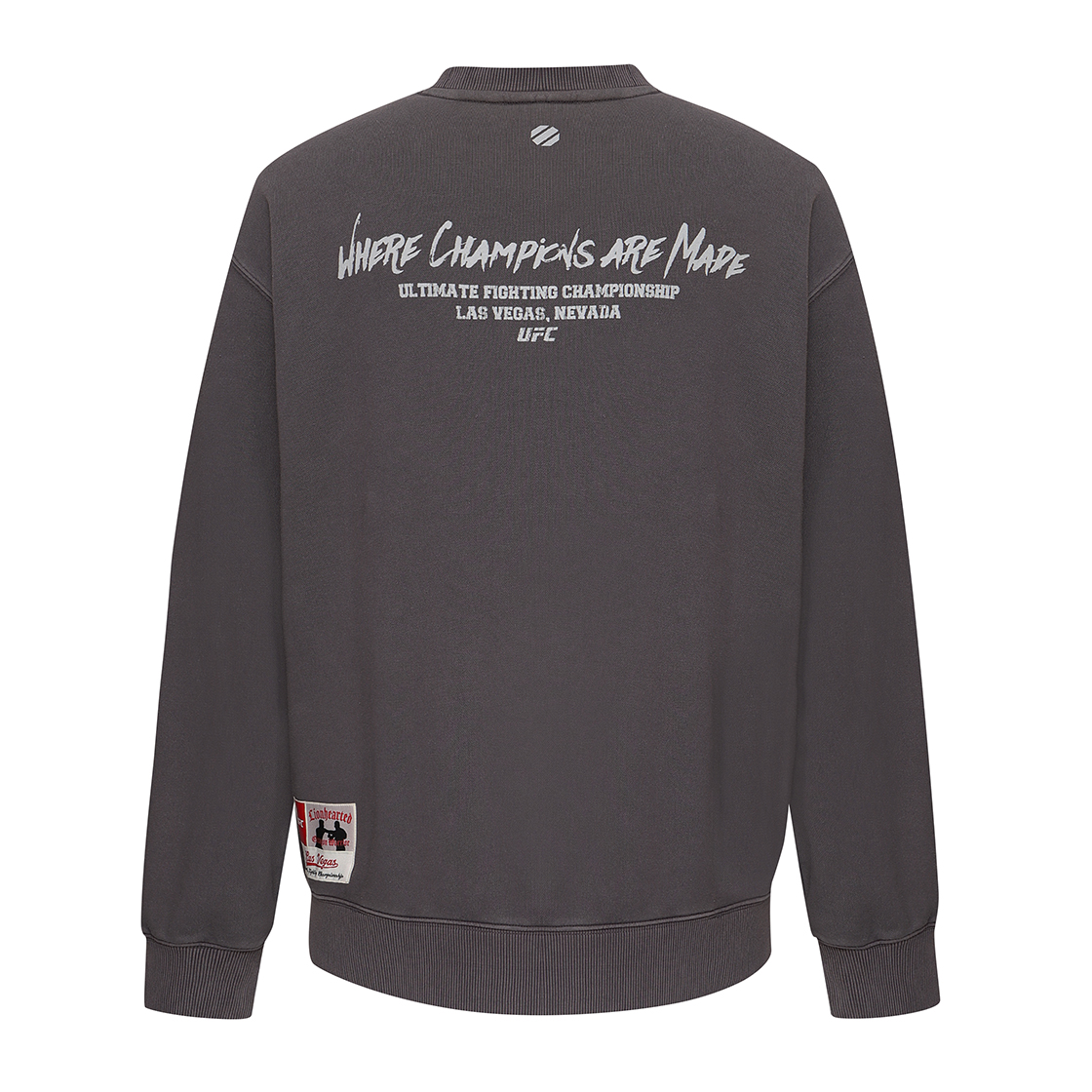 유에프씨 스포츠 다잉 레터링 릴렉스핏 맨투맨 퍼플(UFC SPORT Dyeing Lettering Relaxed Fit Sweatshirt Purple) - 3