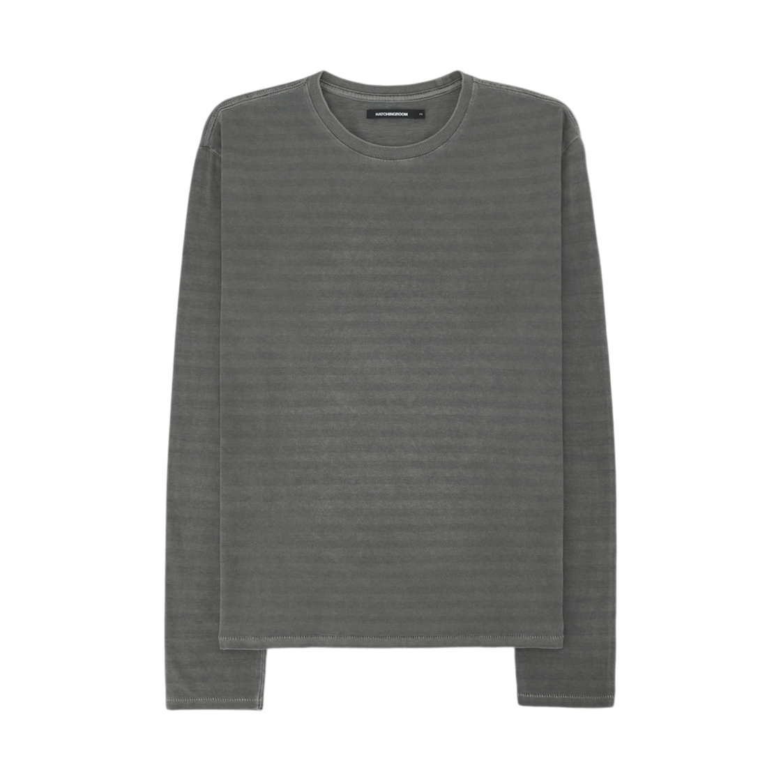해칭룸 빈티지 스트라이프 티셔츠 다이드 그레이(Hatchingroom VTG Stripe T-Shirt Dyed Grey)